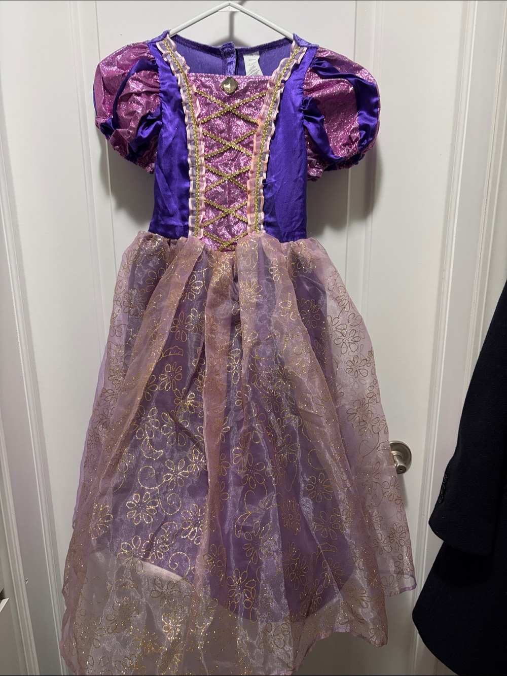 Girls Purple and Pink Sparkle Princess Costume Dress